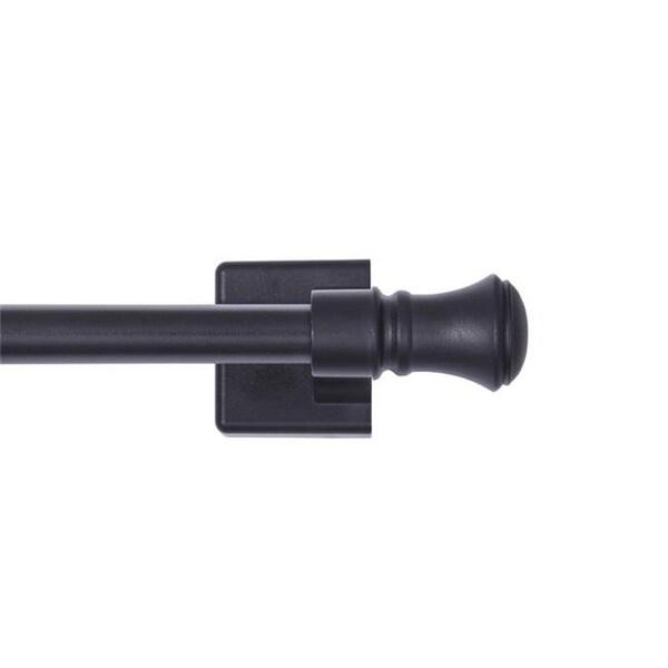Kenney Mfg Kenney 6005894 16 x 28 in. Cameron Magnet Cafe Rod; Black 6005894 - main